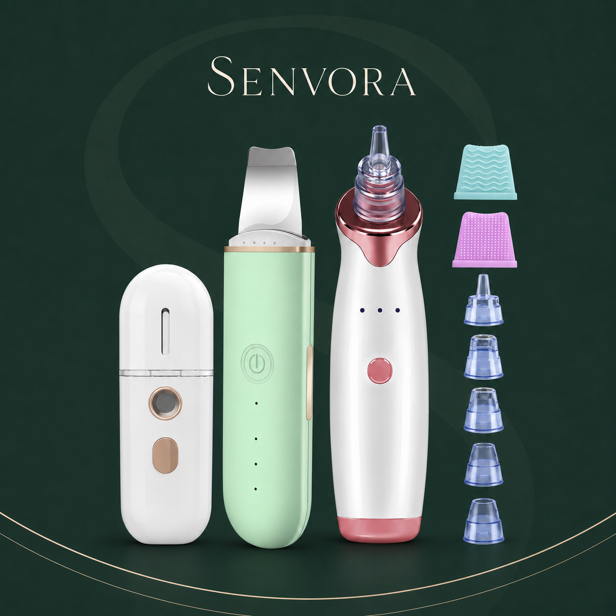 Senvora ClearGlide Ultrasonic Skin Scrubber