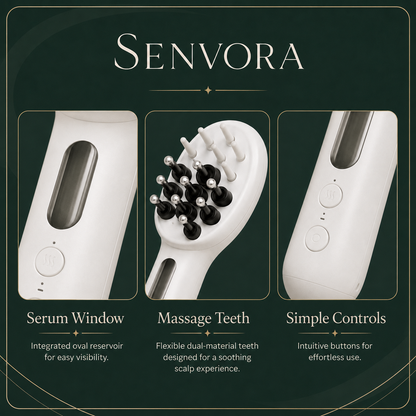 Senvora RootFlow Scalp Care Comb