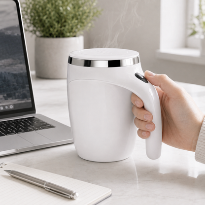 Senvora WhirlMix Self-Stirring Mug